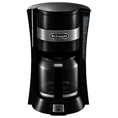 De'Longhi ICM15210 Filter Coffee Maker, Black
